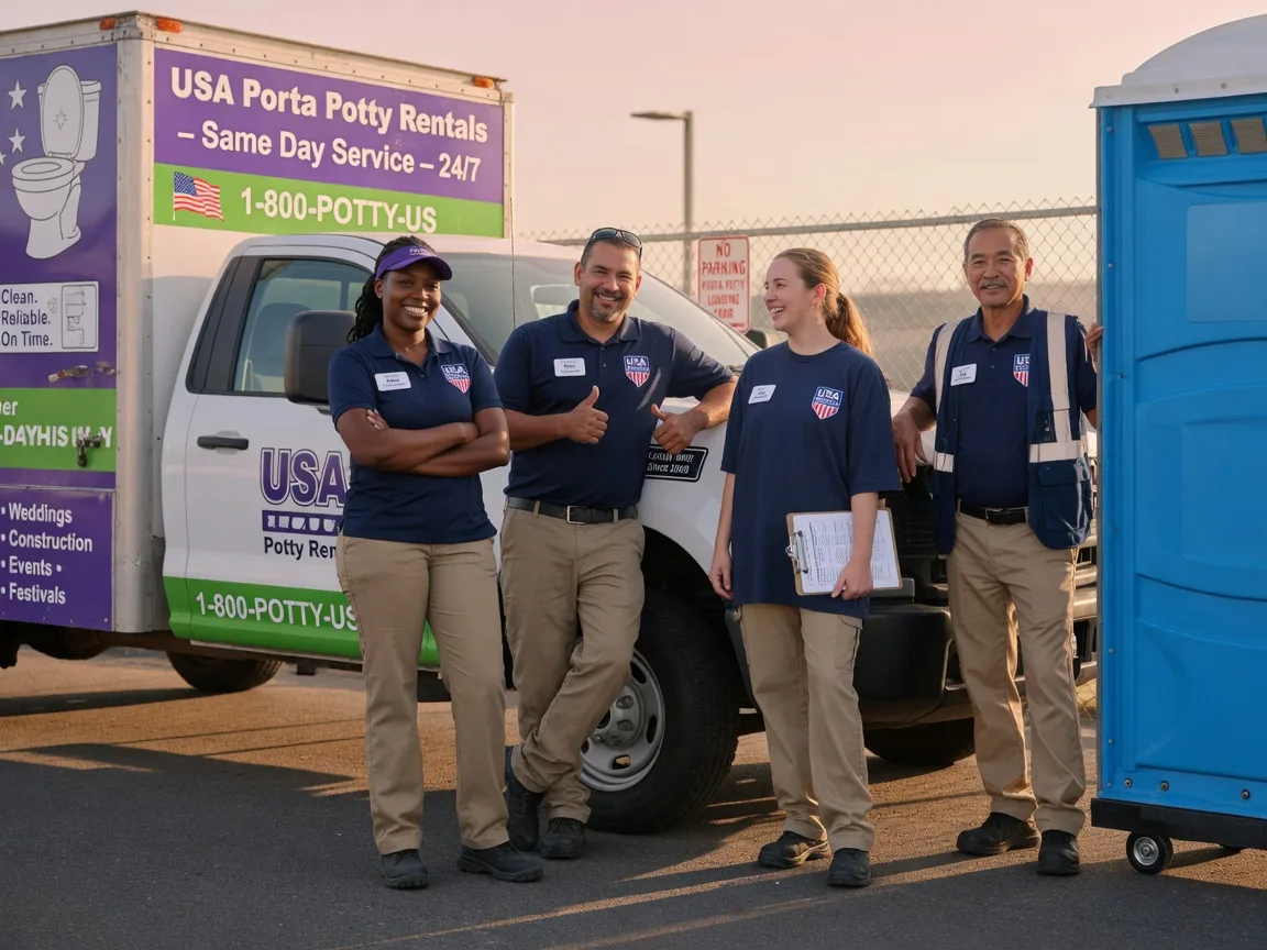 Porta Potty Rental company in Conshohocken, PA